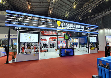 山東迅凱攜旗下產(chǎn)品參加上海國際消防展。